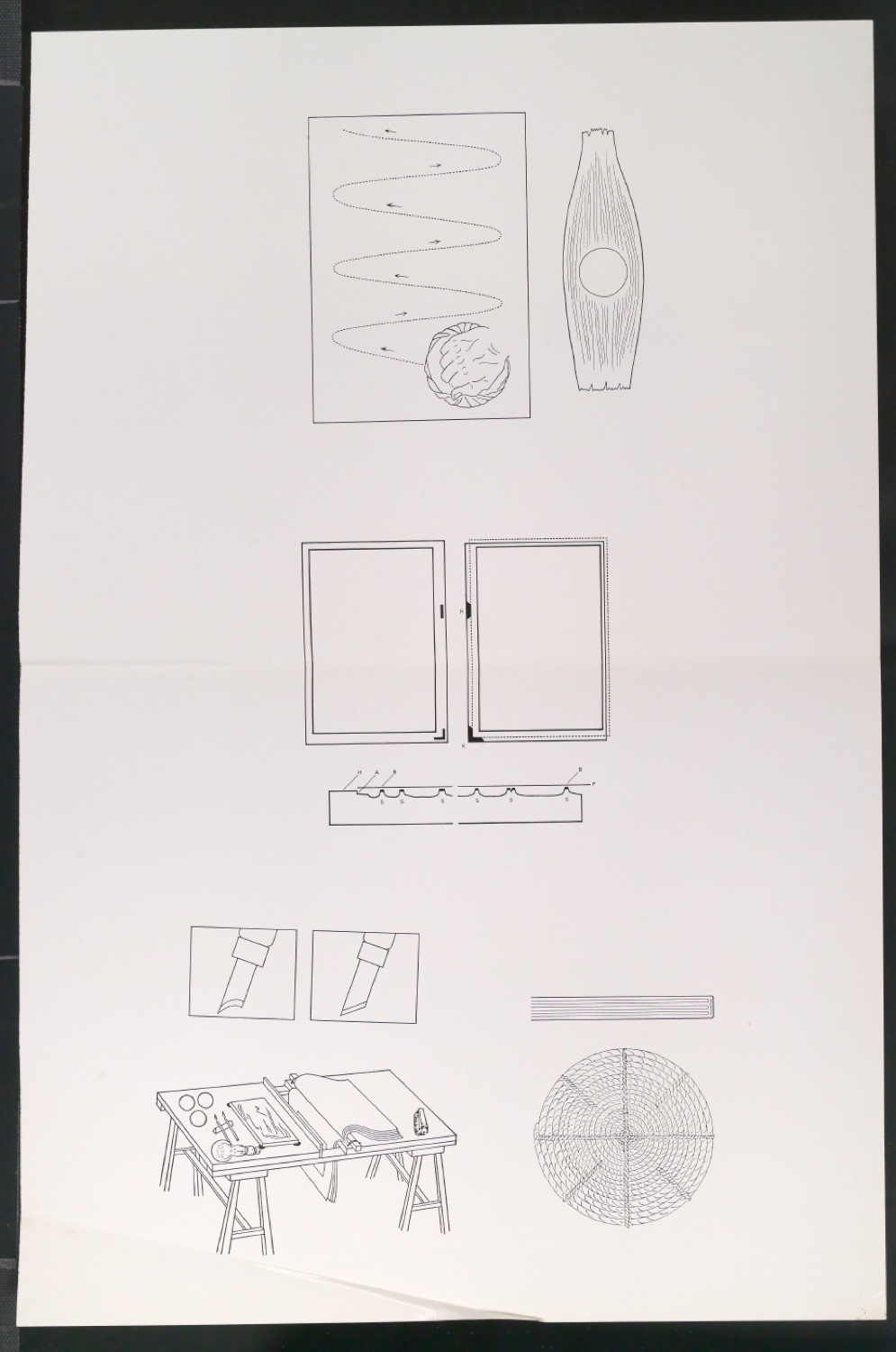 Druckbögen für Illustrationen von Chinese Colour Prints from the Ten Bamboo Studio — Blatt 23