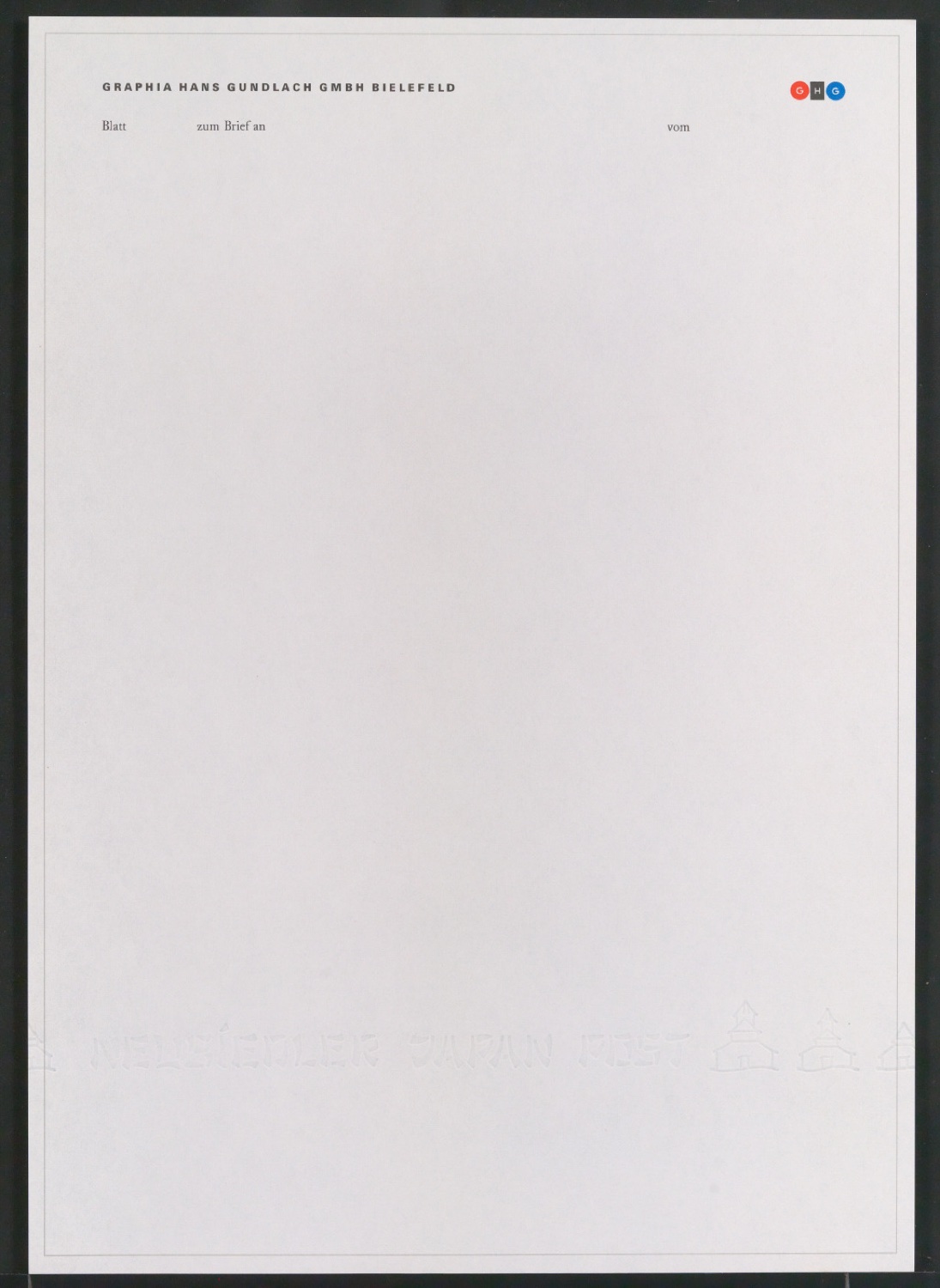 Corporate Design für Graphia Hans Gundlach GmbH Bielefeld — Blatt 31