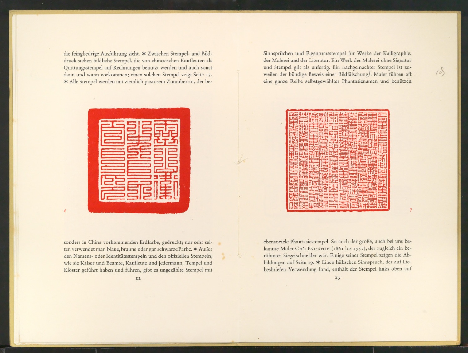 Korrigierter Probedruck von Der chinesische Stempel — Blatt 9