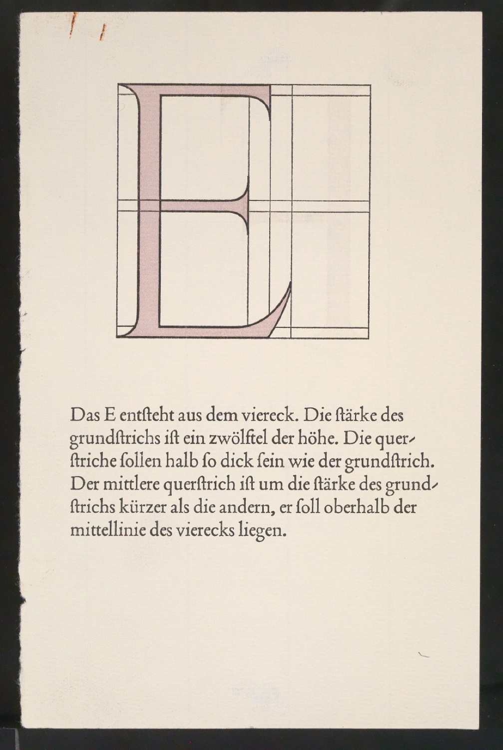 Probedrucke für Das Alphabet des Damianus Moyllus — Blatt 1