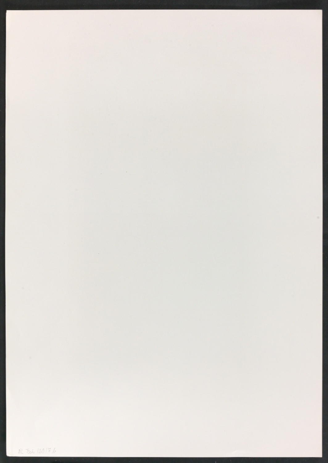 Probedruck einer Illustration des Moyllus-Alphabets für Typographische Monatsblätter, Nr. 4, 1972 — Blatt 2