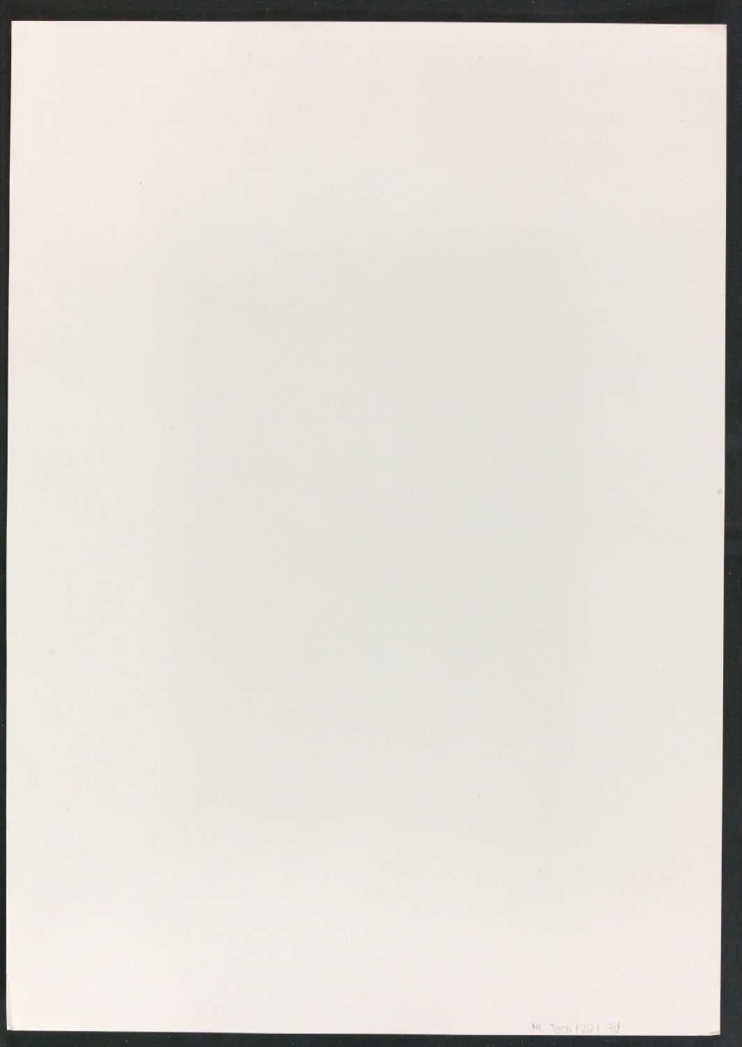 Probedruck einer Illustration des Moyllus-Alphabets für Typographische Monatsblätter, Nr. 4, 1972 — Blatt 2