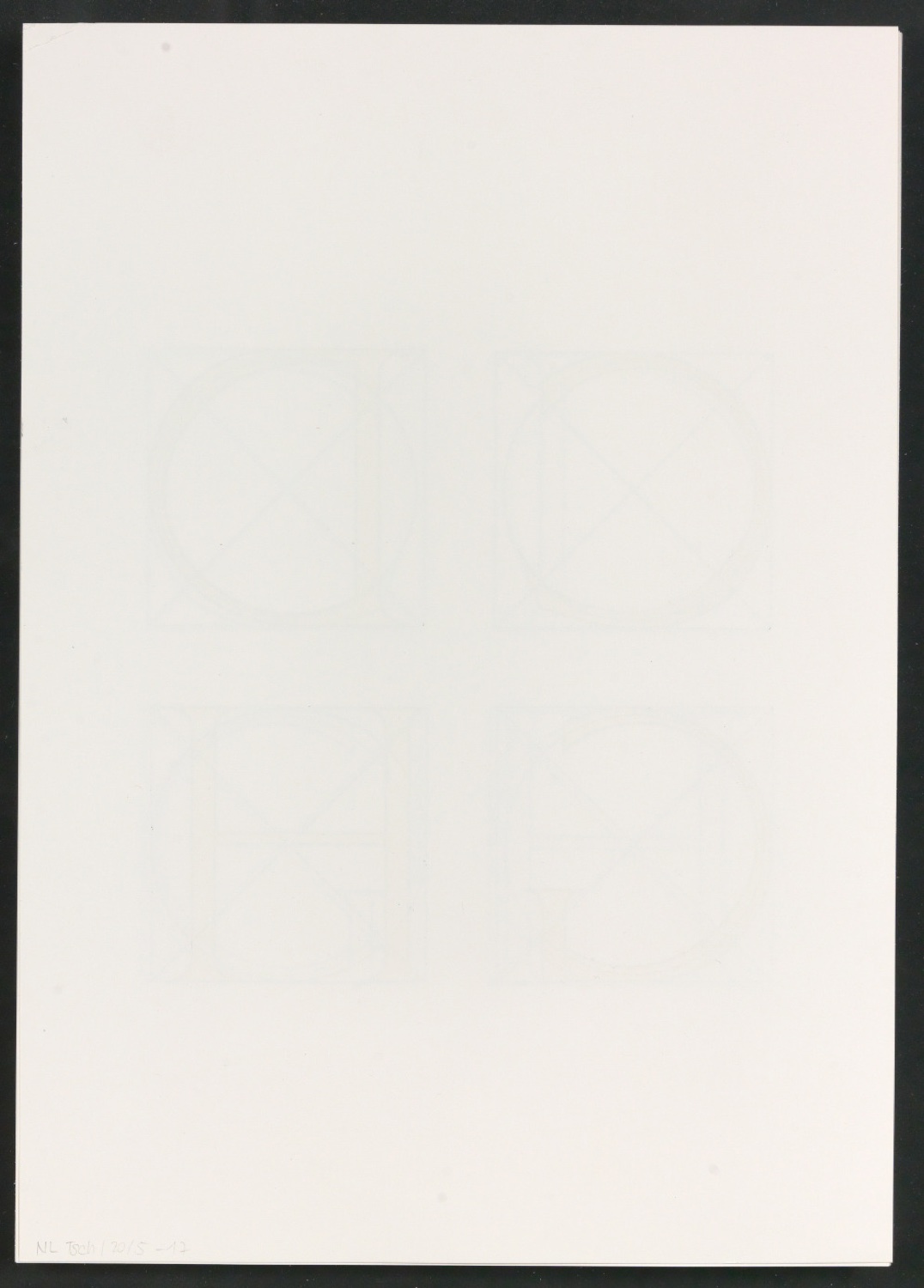 Farbige Probedrucke für Illustrationen von Das Alphabet des Damianus Moyllus — Blatt 4