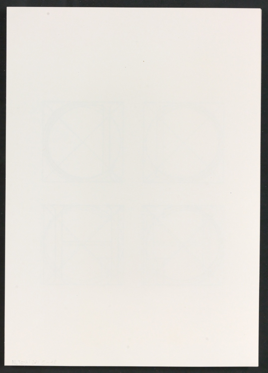 Farbige Probedrucke für Illustrationen von Das Alphabet des Damianus Moyllus — Blatt 6