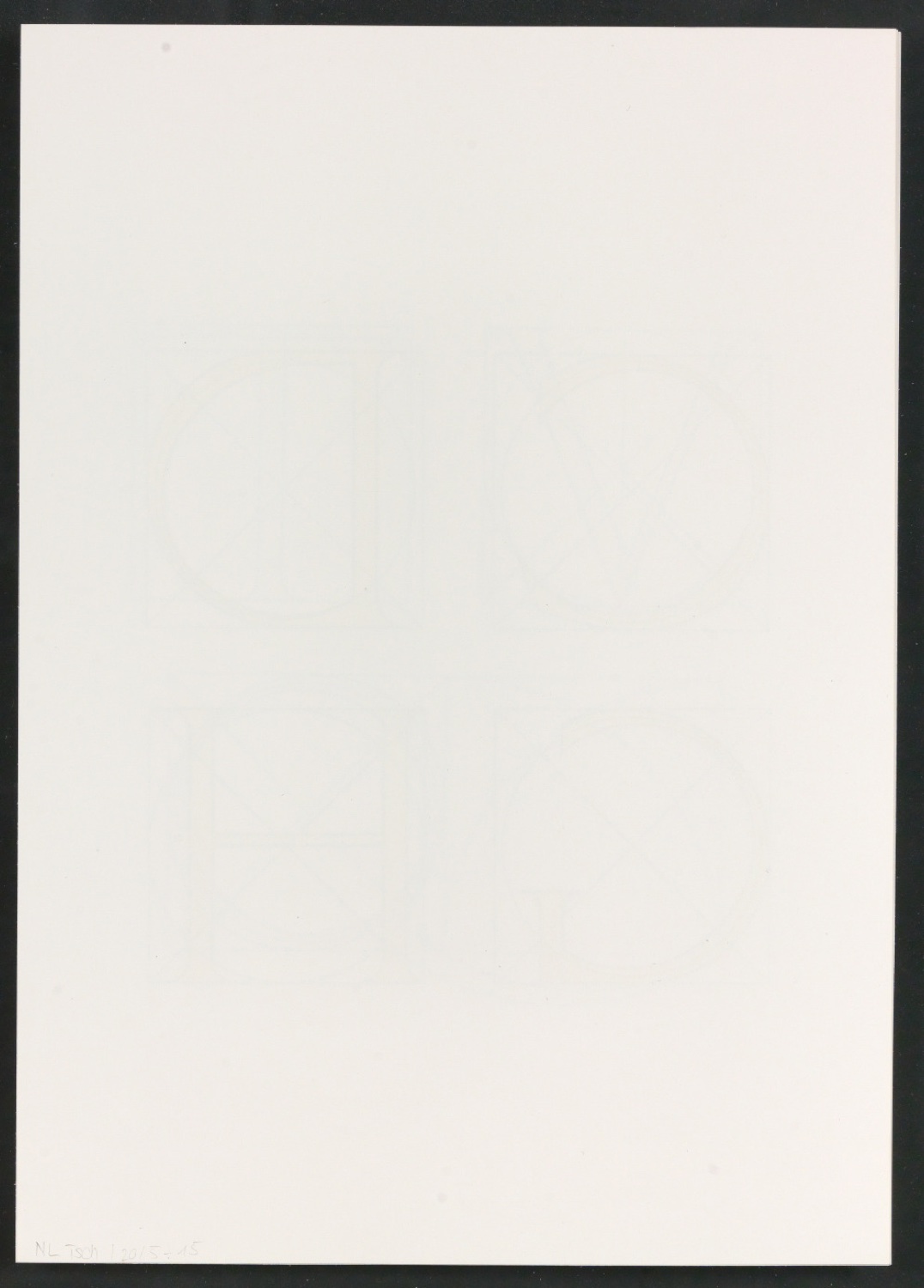 Farbige Probedrucke für Illustrationen von Das Alphabet des Damianus Moyllus — Blatt 8