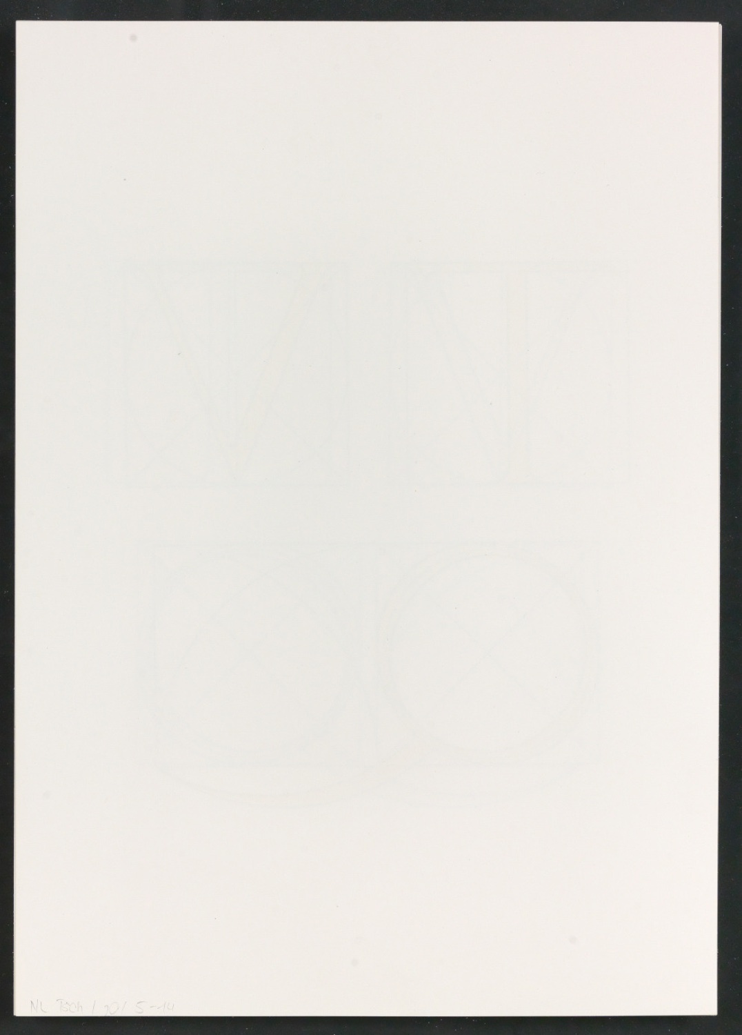 Farbige Probedrucke für Illustrationen von Das Alphabet des Damianus Moyllus — Blatt 10