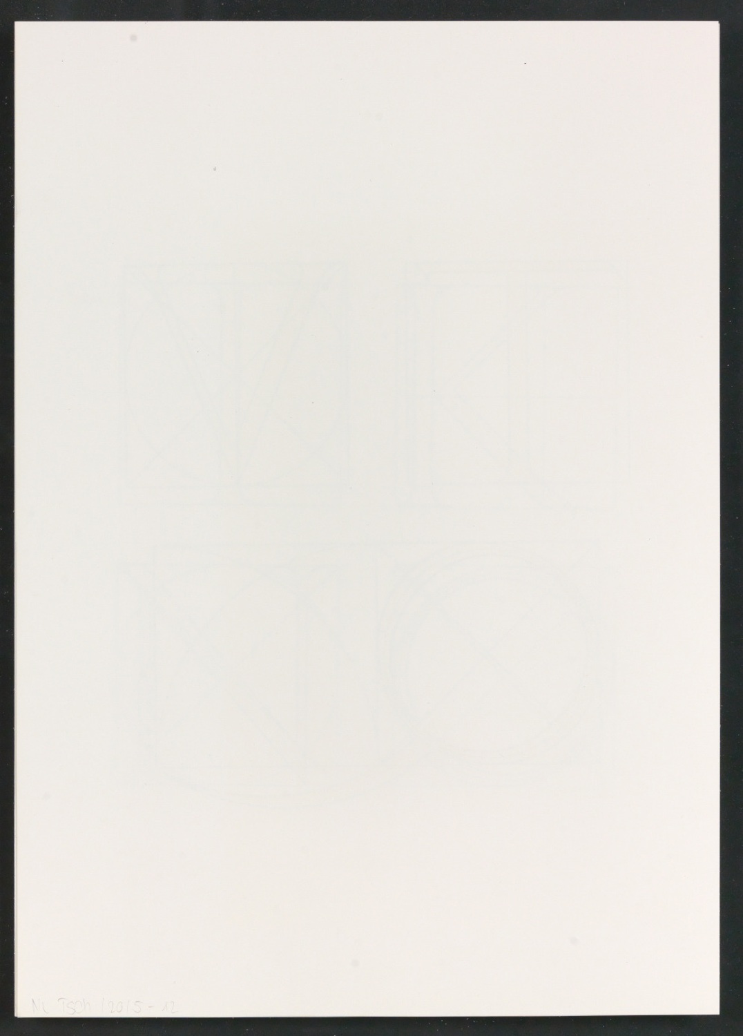 Farbige Probedrucke für Illustrationen von Das Alphabet des Damianus Moyllus — Blatt 14