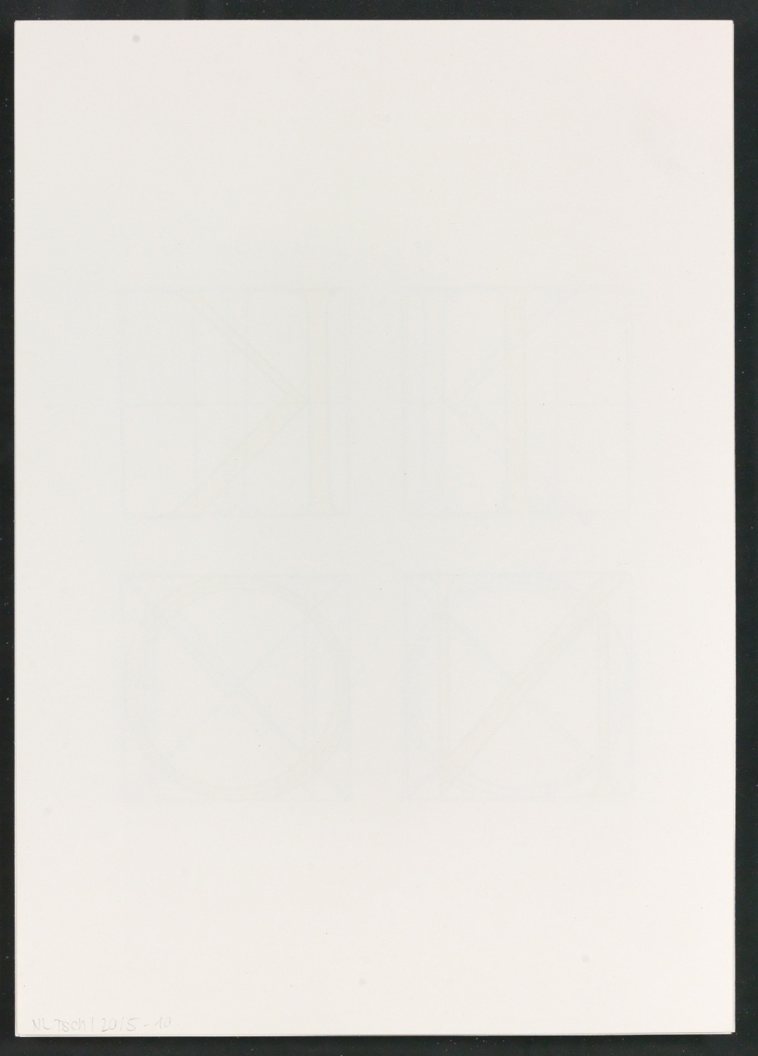 Farbige Probedrucke für Illustrationen von Das Alphabet des Damianus Moyllus — Blatt 18