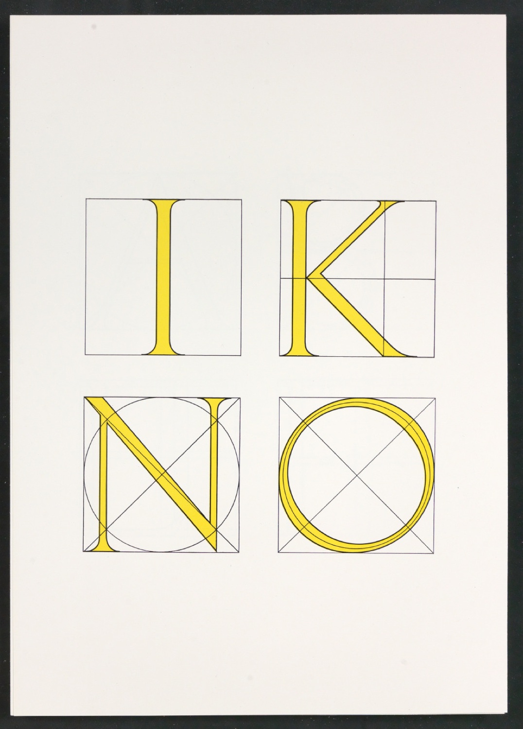 Farbige Probedrucke für Illustrationen von Das Alphabet des Damianus Moyllus — Blatt 19