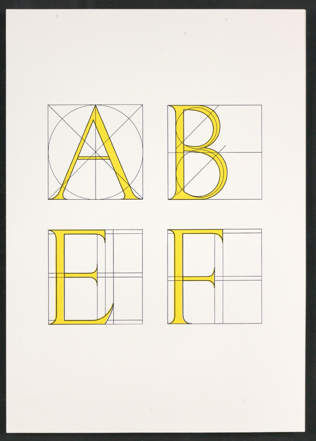 Farbige Probedrucke für Illustrationen von Das Alphabet des Damianus Moyllus — Blatt 21