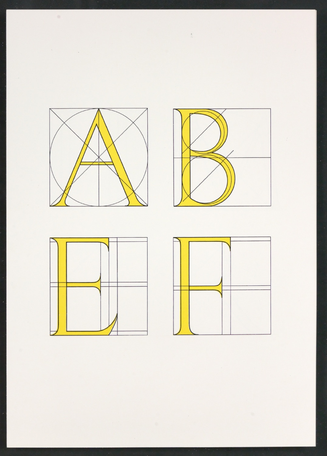Farbige Probedrucke für Illustrationen von Das Alphabet des Damianus Moyllus — Blatt 23