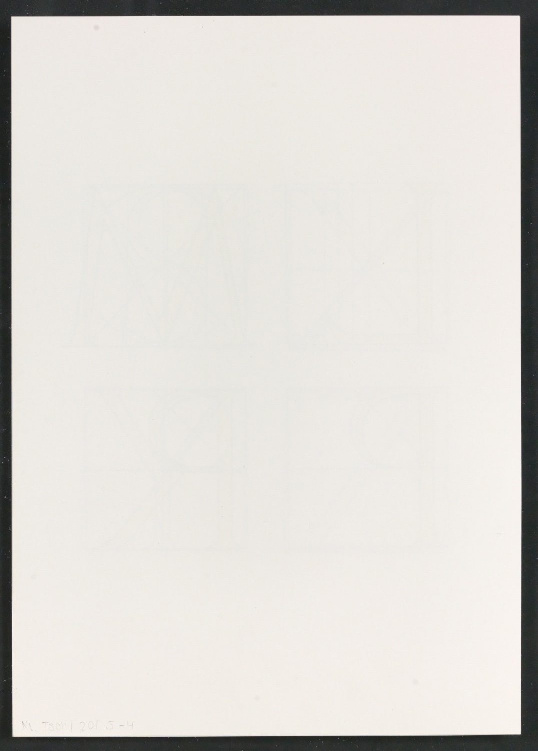 Farbige Probedrucke für Illustrationen von Das Alphabet des Damianus Moyllus — Blatt 30