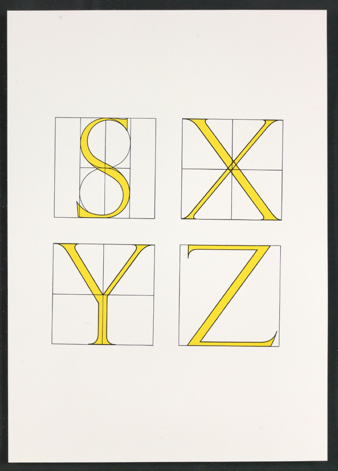 Farbige Probedrucke für Illustrationen von Das Alphabet des Damianus Moyllus — Blatt 31