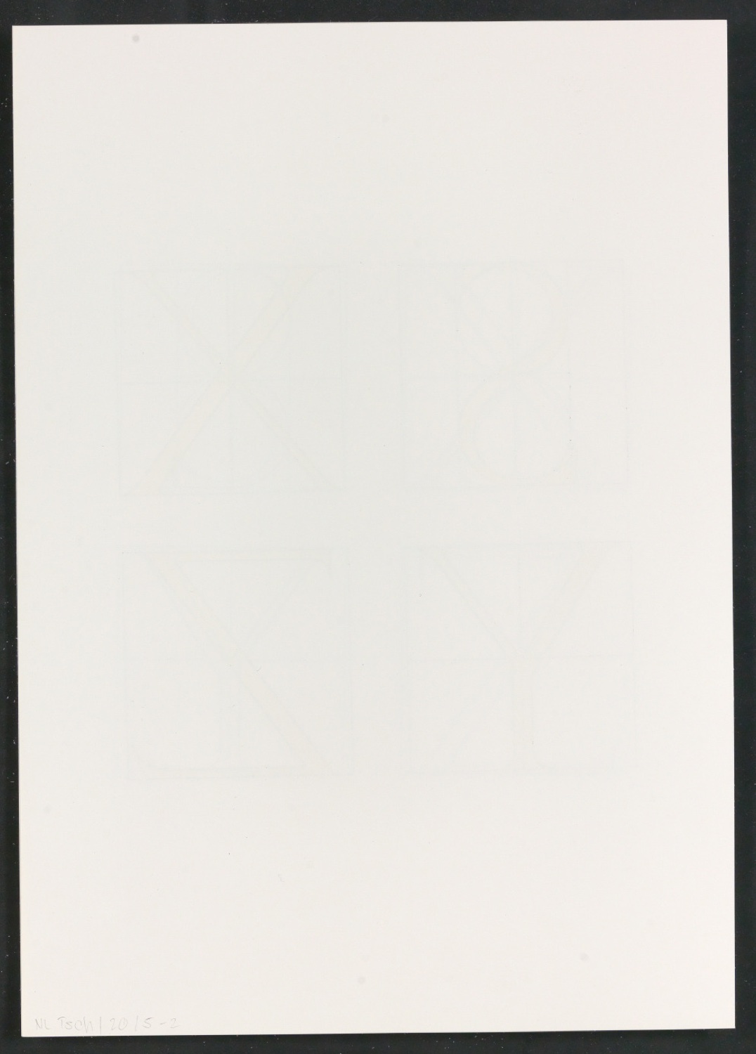 Farbige Probedrucke für Illustrationen von Das Alphabet des Damianus Moyllus — Blatt 34