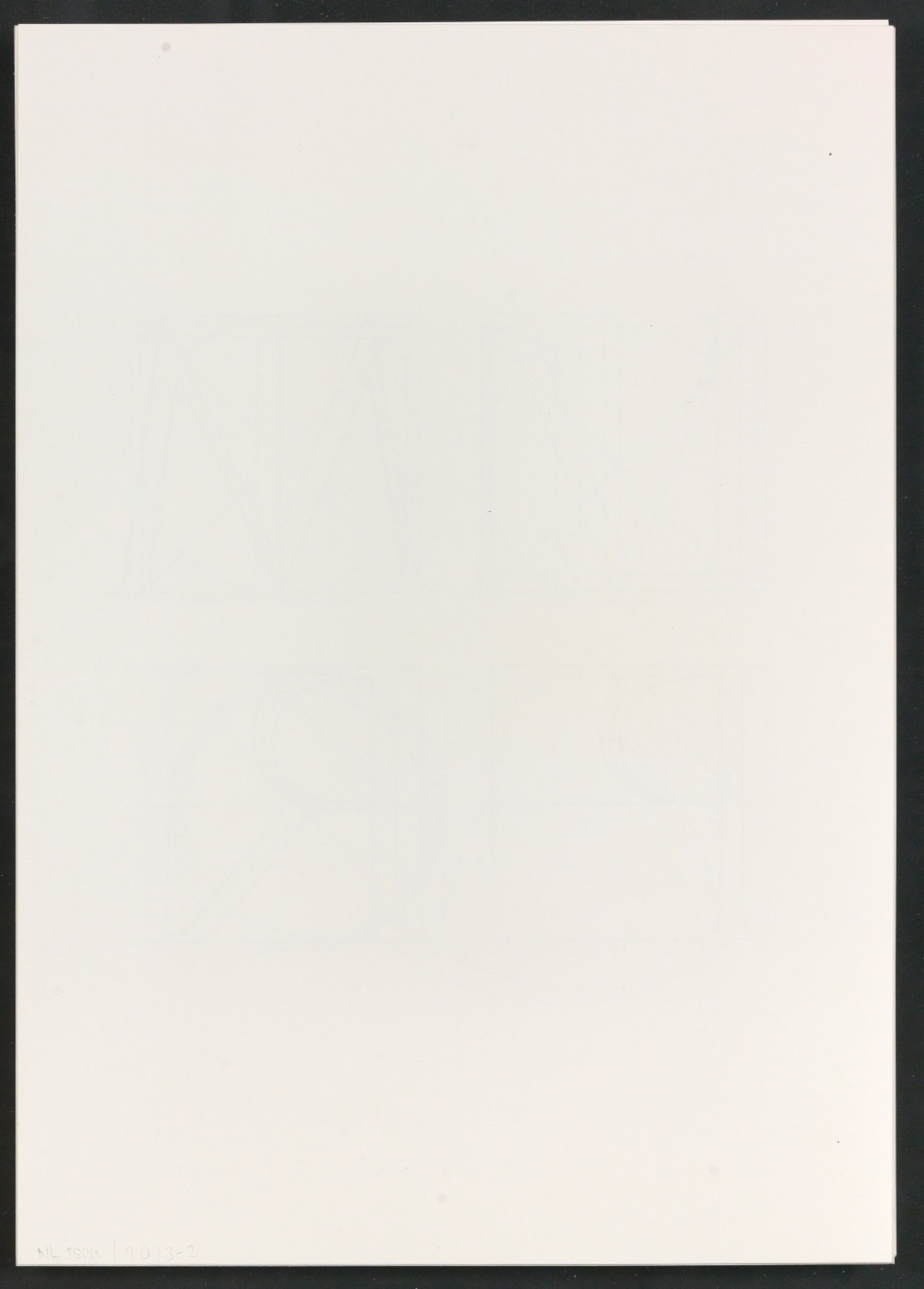 Probedrucke für Illustrationen von Das Alphabet des Damianus Moyllus — Blatt 4