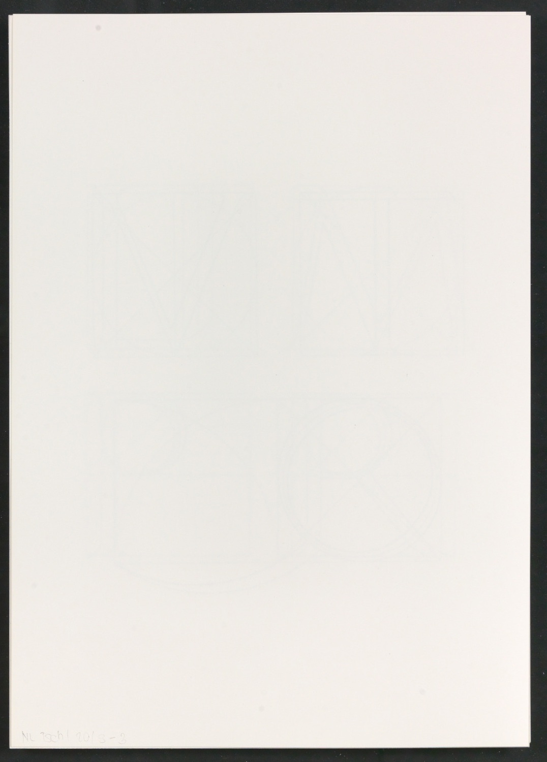 Probedrucke für Illustrationen von Das Alphabet des Damianus Moyllus — Blatt 6