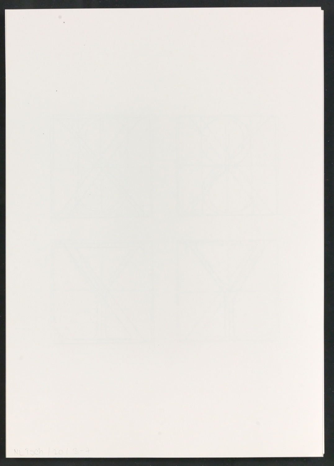 Probedrucke für Illustrationen von Das Alphabet des Damianus Moyllus — Blatt 14