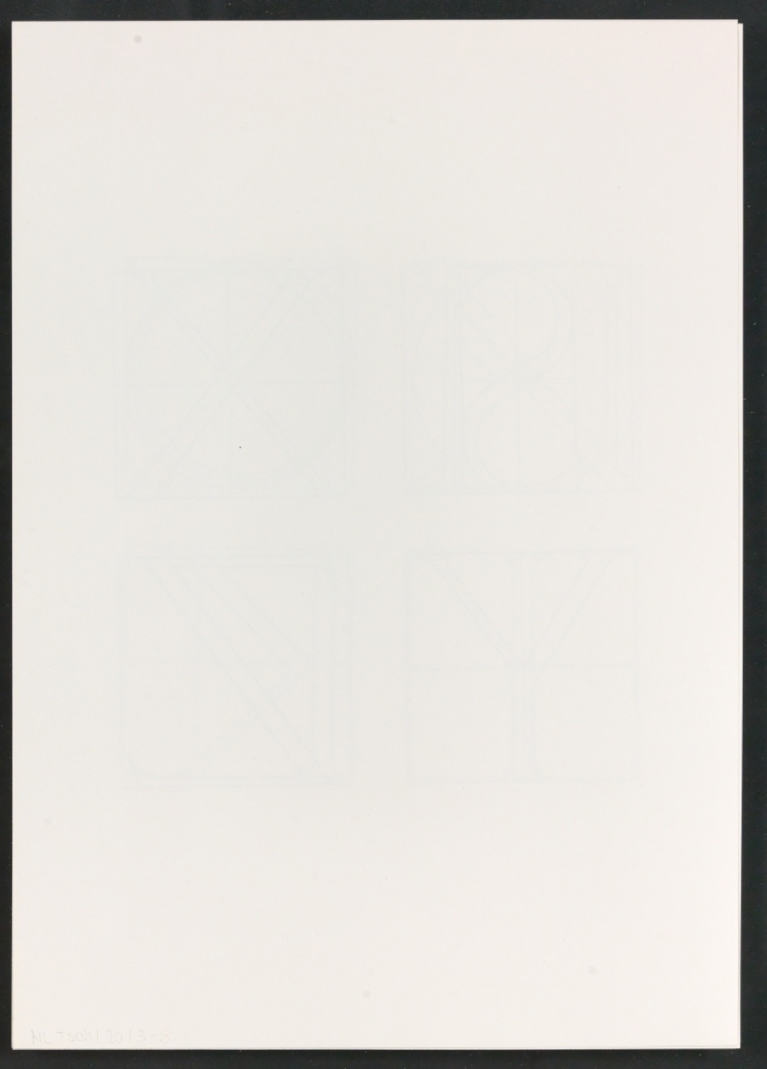 Probedrucke für Illustrationen von Das Alphabet des Damianus Moyllus — Blatt 16