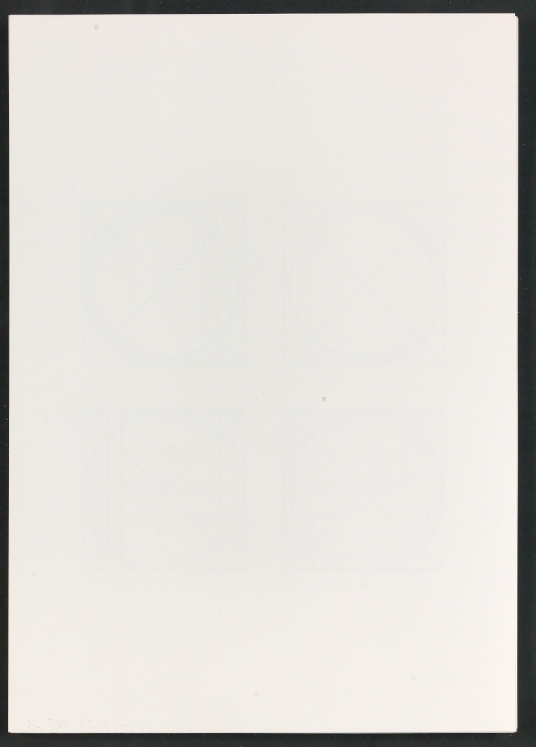 Probedrucke für Illustrationen von Das Alphabet des Damianus Moyllus — Blatt 22