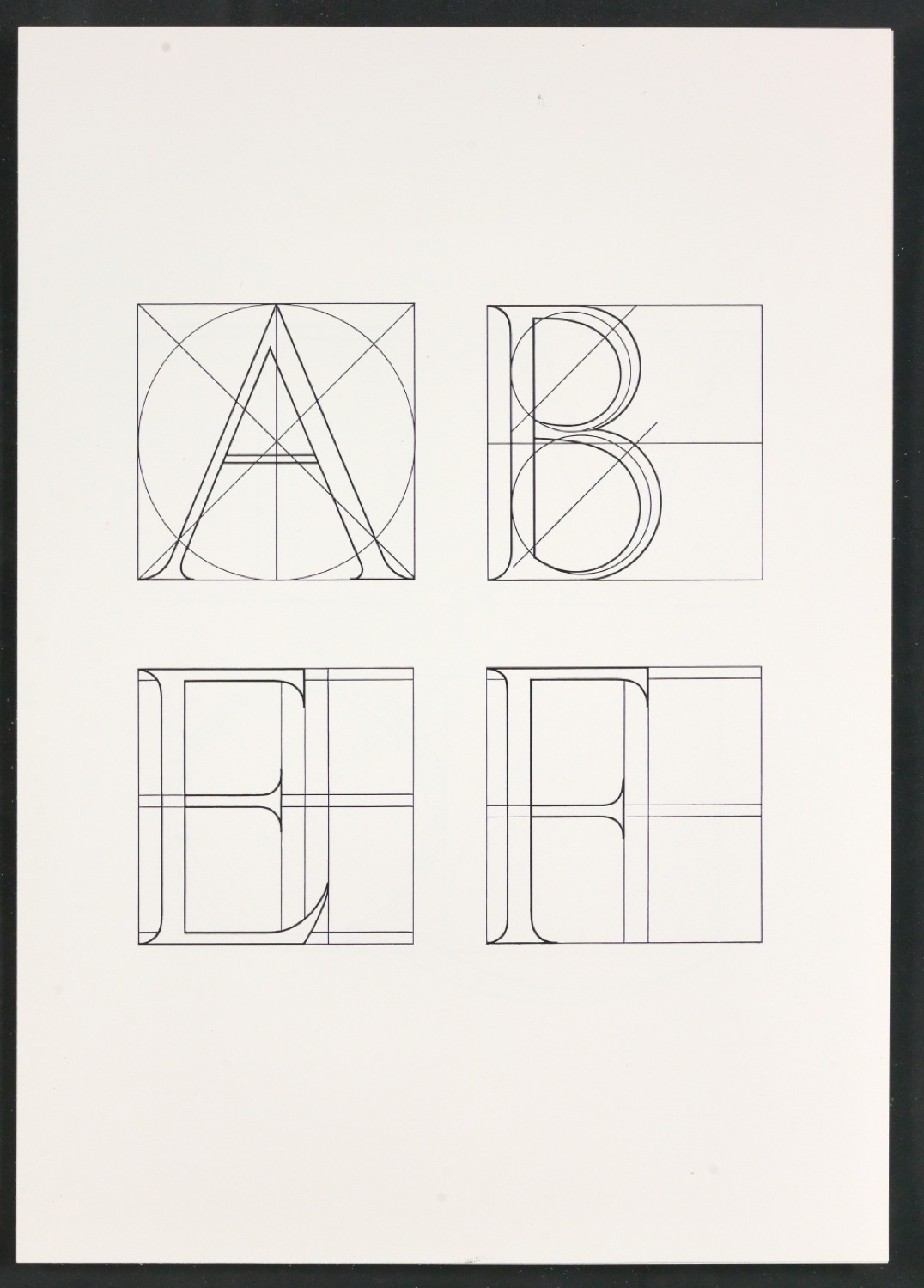 Probedrucke für Illustrationen von Das Alphabet des Damianus Moyllus — Blatt 31
