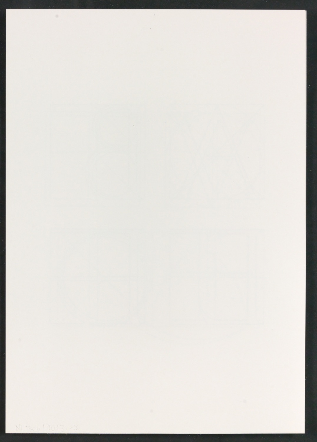 Probedrucke für Illustrationen von Das Alphabet des Damianus Moyllus — Blatt 32