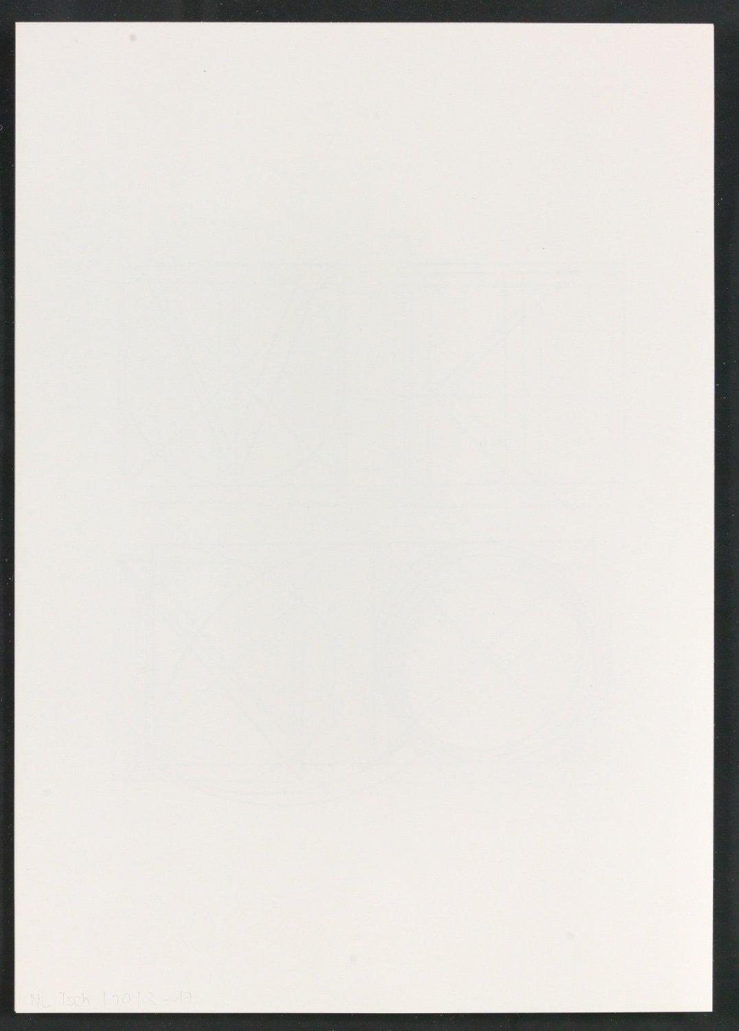 Probedrucke für Illustrationen von Das Alphabet des Damianus Moyllus — Blatt 34