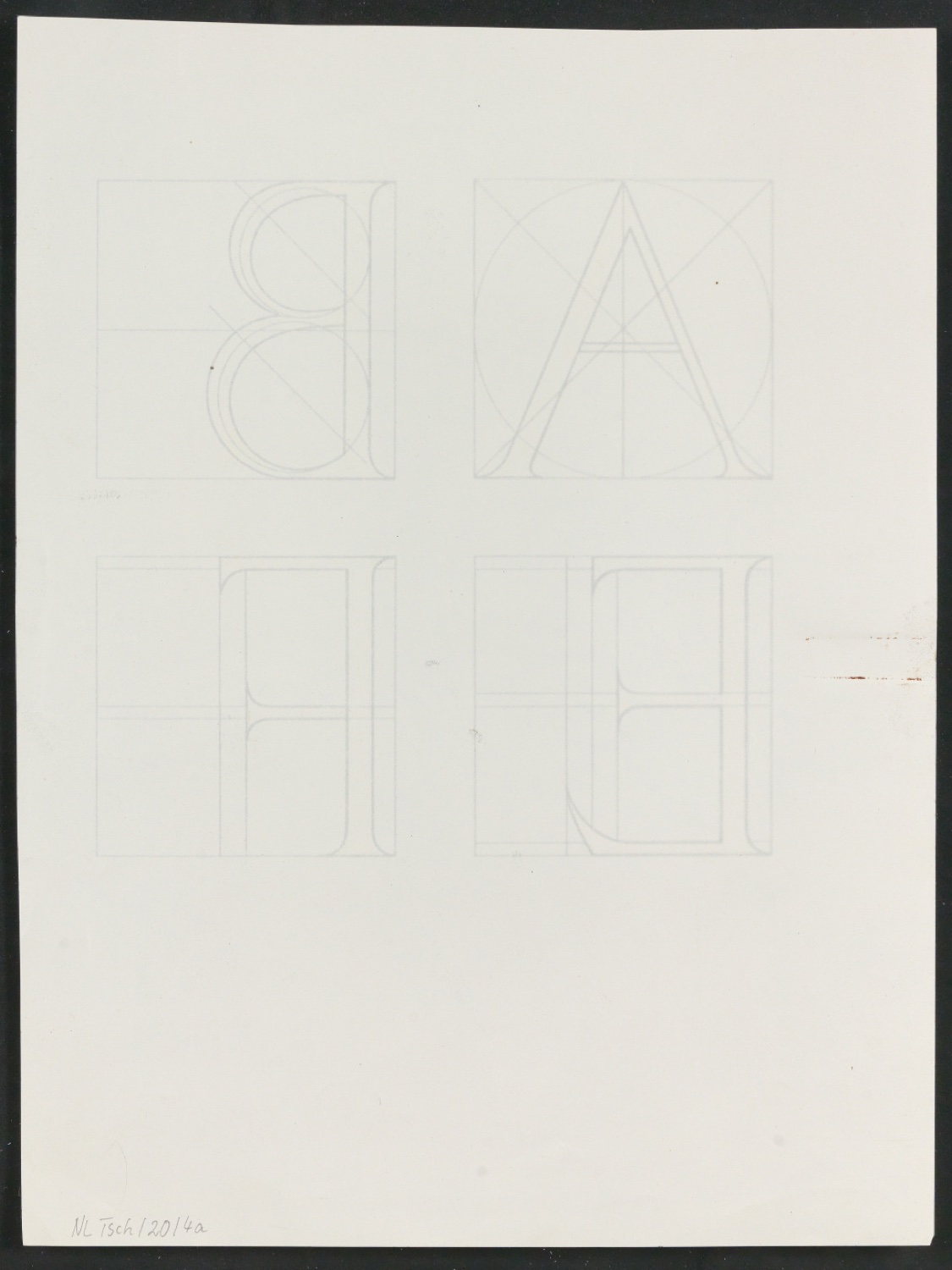 Handkolorierte Probedrucke für Illustrationen von Das Alphabet des Damianus Moyllus — Blatt 2