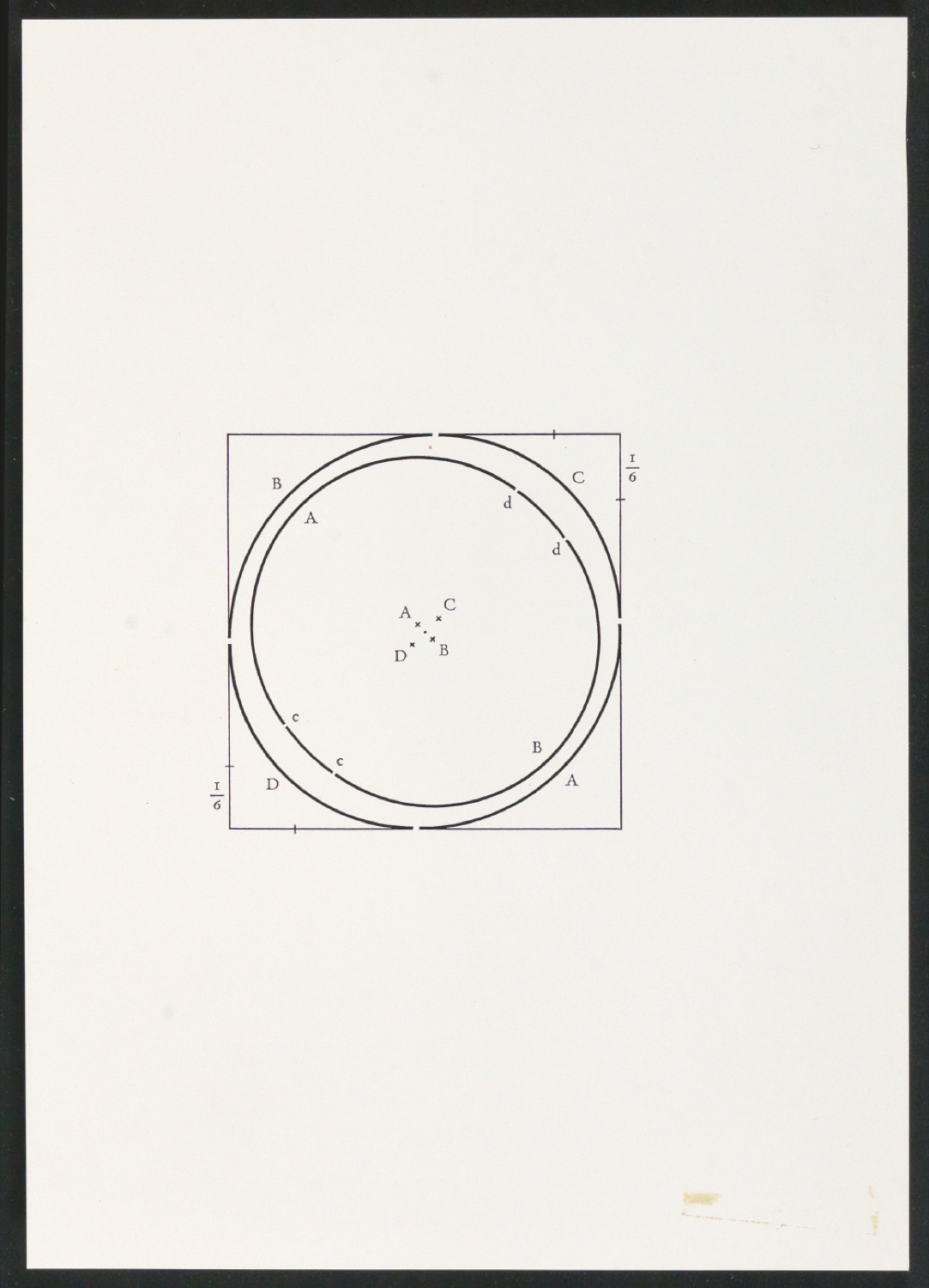 Probedrucke für Illustrationen von Das Alphabet des Damianus Moyllus, teilweise korrigiert — Blatt 11