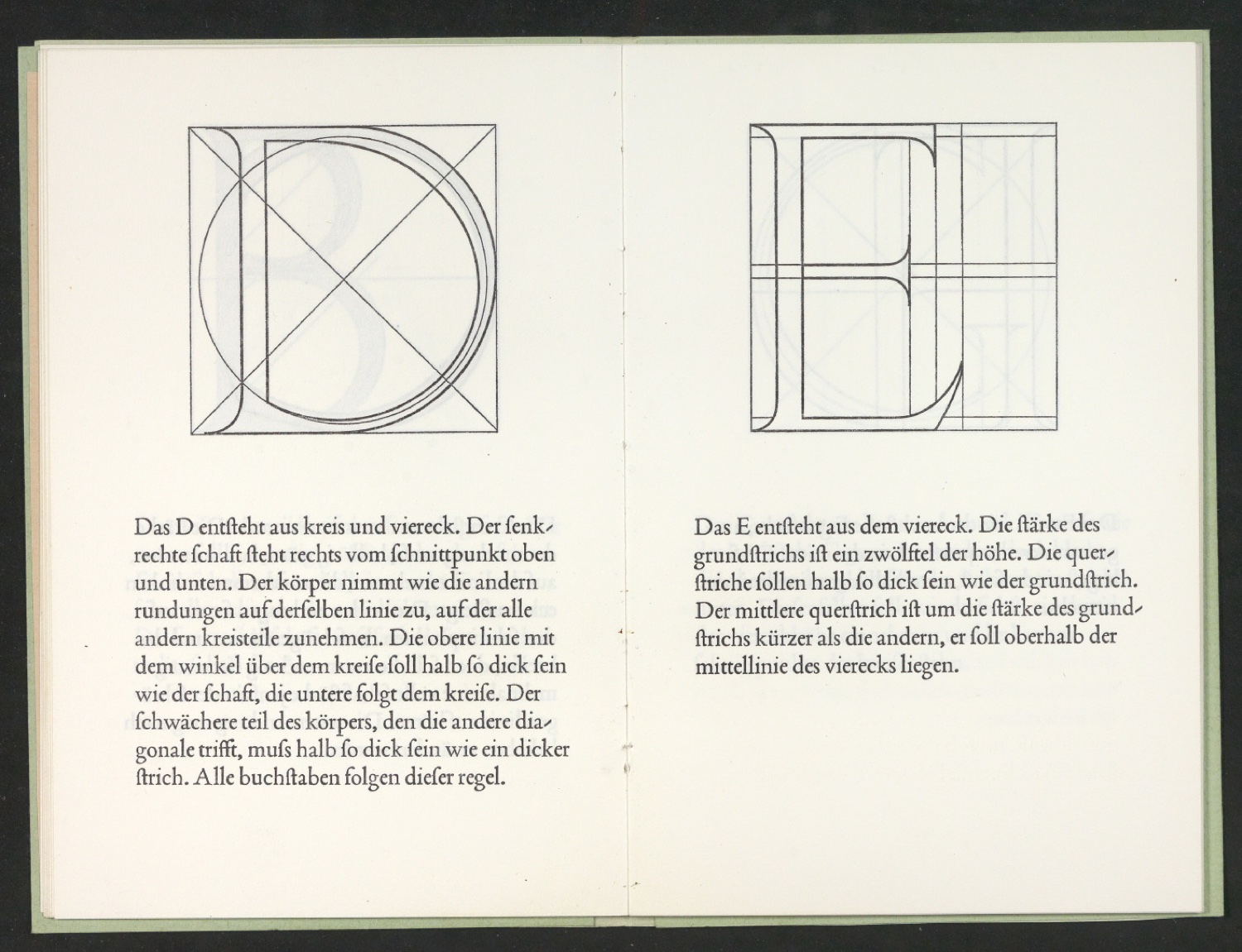 Korrigierter Probedruck von Das Alphabet des Damianus Moyllus — Blatt 11