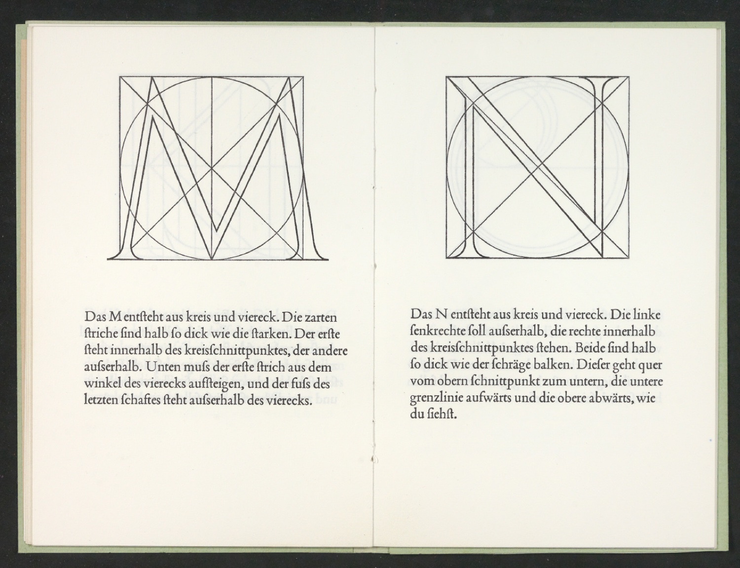 Korrigierter Probedruck von Das Alphabet des Damianus Moyllus — Blatt 15