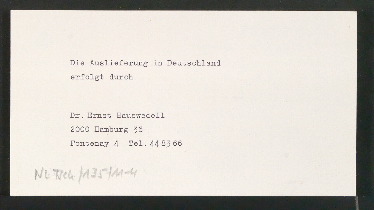 Mappe Jan Tschichold - Zehnbambushalle II. Bd. mit Vorarbeiten für Die Bildersammlung der Zehnbambushalle — Blatt 10