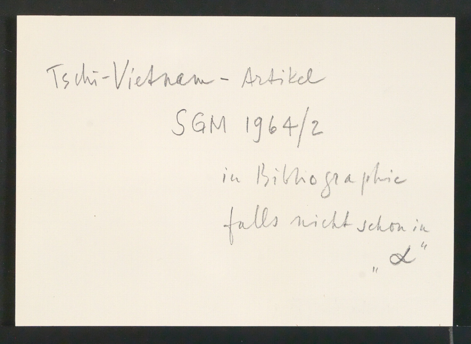 Mappe Jan Tschichold - Zehnbambushalle II. Bd. mit Vorarbeiten für Die Bildersammlung der Zehnbambushalle — Blatt 37
