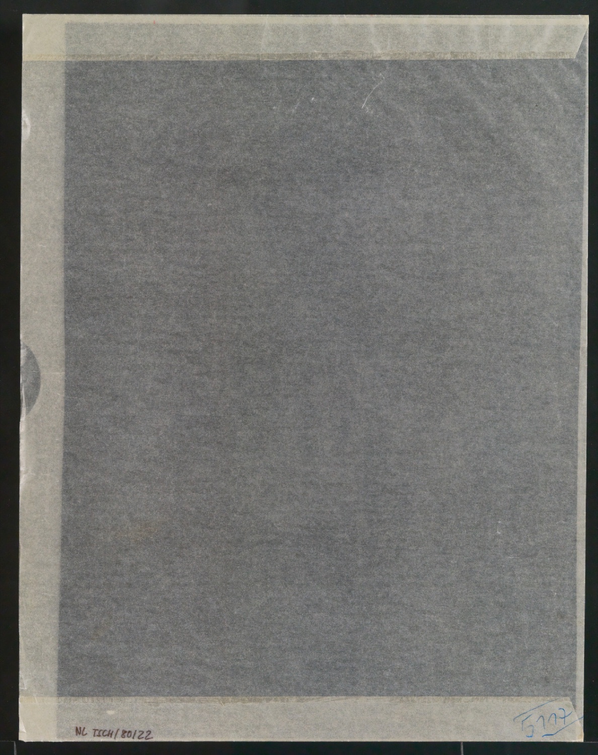 Arbeitstransparent und Klischeevorlage für eine Illustration mit Fotogramm Pelikan Tinte — Blatt 6
