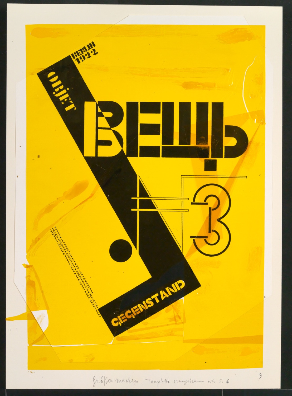 Werke und Aufsätze über El Lissitzky (1890-1941) — Blatt 25