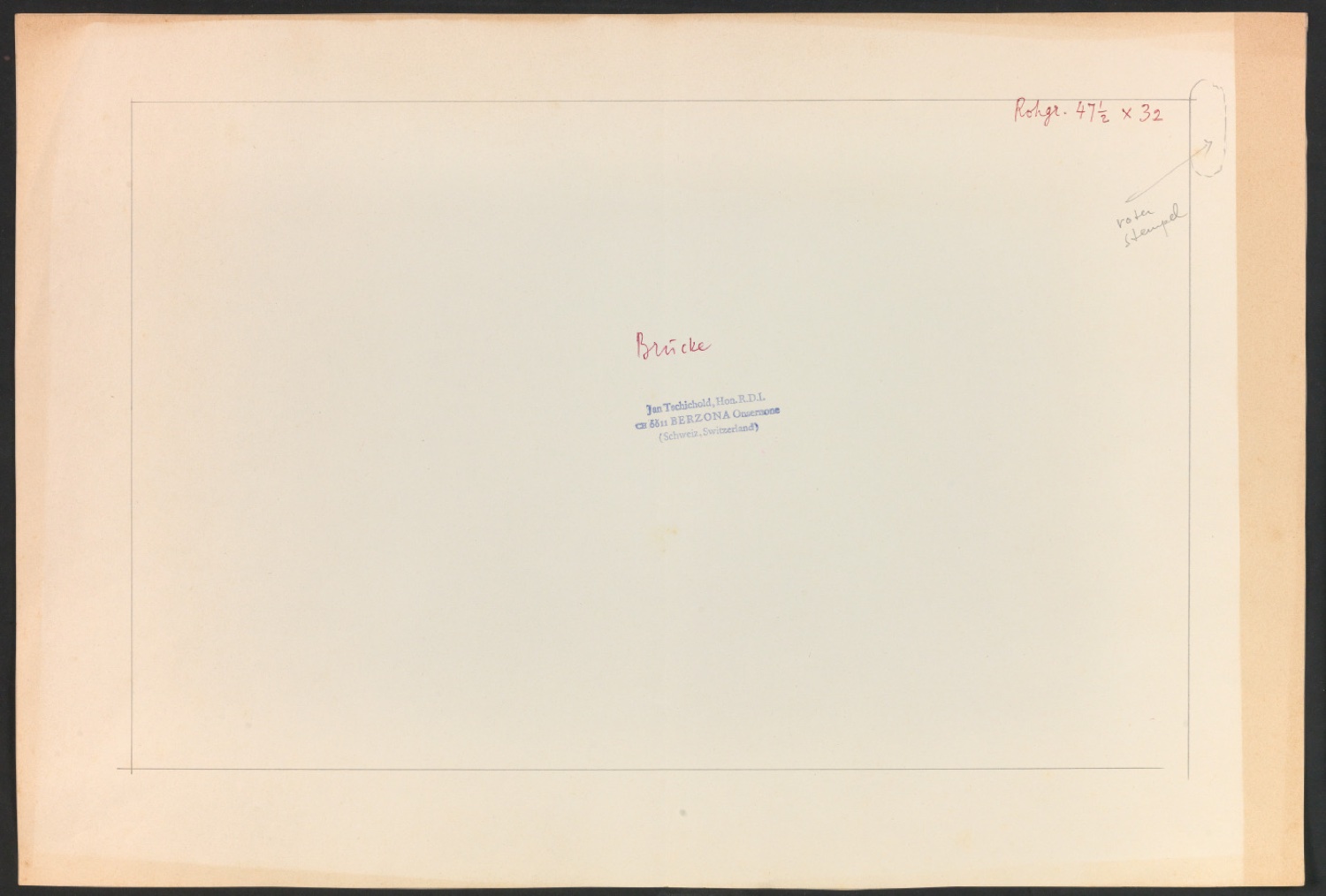 Satzanordnung für die Reproduktion eines Holzdrucks für In Su-Chou um 1740: 15 Ku-Su-Drucke — Blatt 1