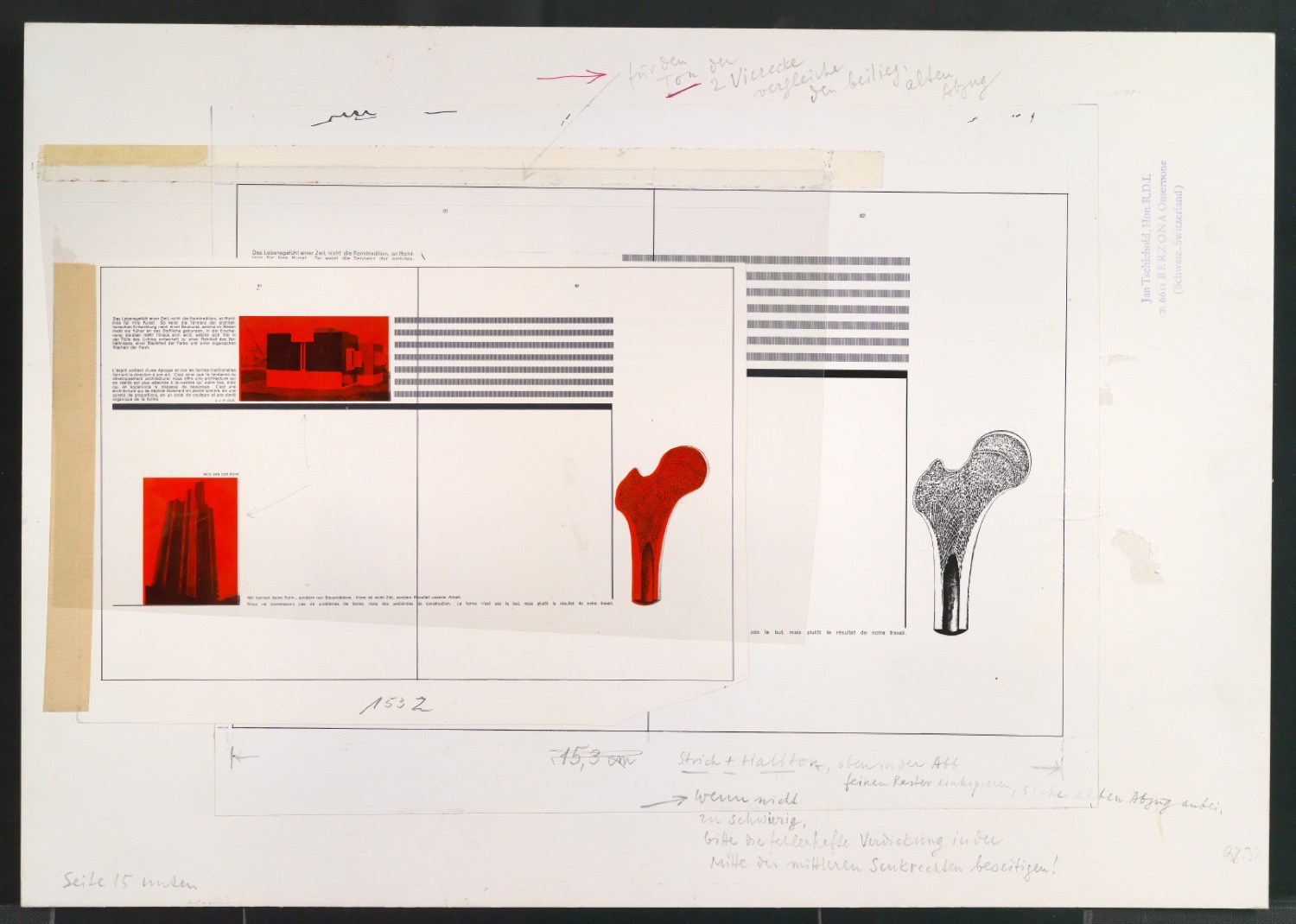 Klischeevorlagen für Illustrationen von Werke und Aufsätze über El Lissitzky (1890-1941) — Blatt 5