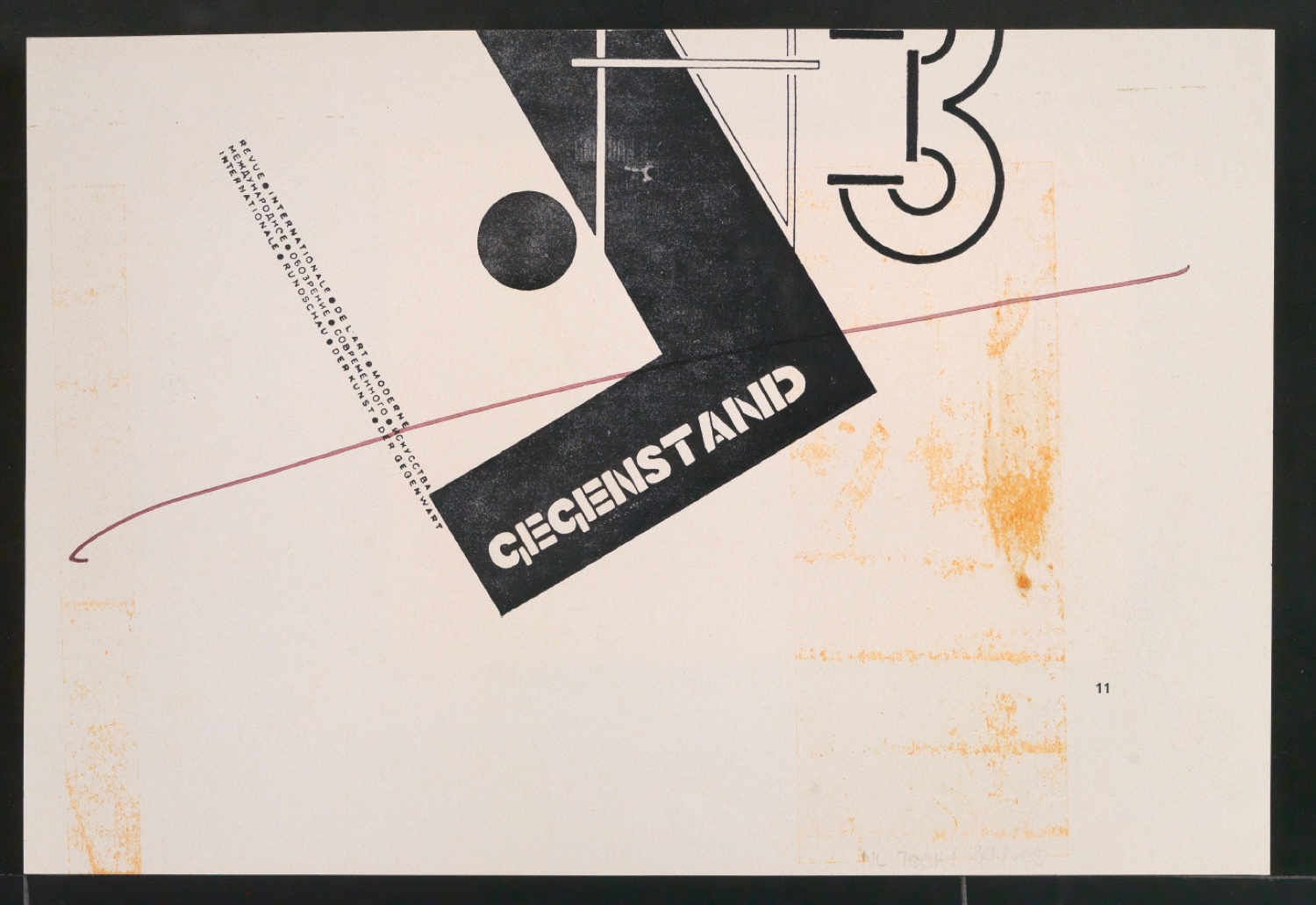 Klischeevorlagen für Illustrationen von Werke und Aufsätze über El Lissitzky (1890-1941) — Blatt 30