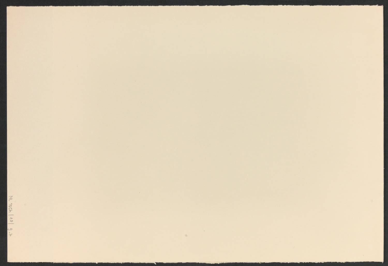 Papiermuster und Notiz für die Einbandgestaltung von In Su-Chou um 1740: 15 Ku-Su-Drucke — Blatt 16
