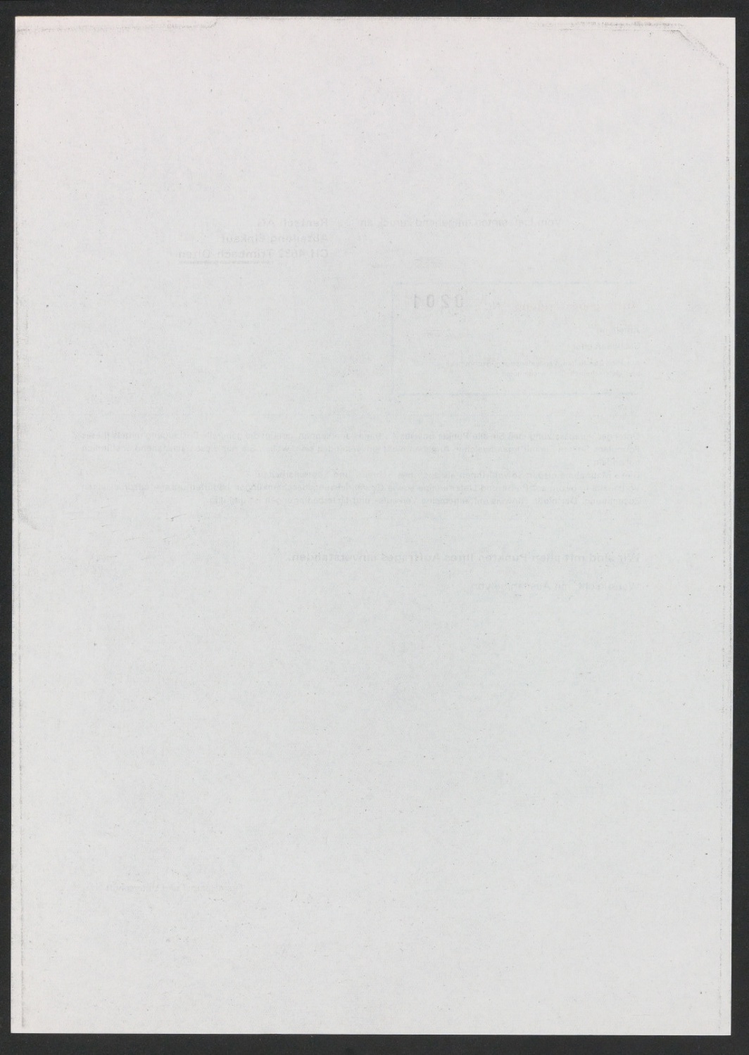 Briefbögen und Briefumschläge für Georg-Rentsch-Söhne — Blatt 12