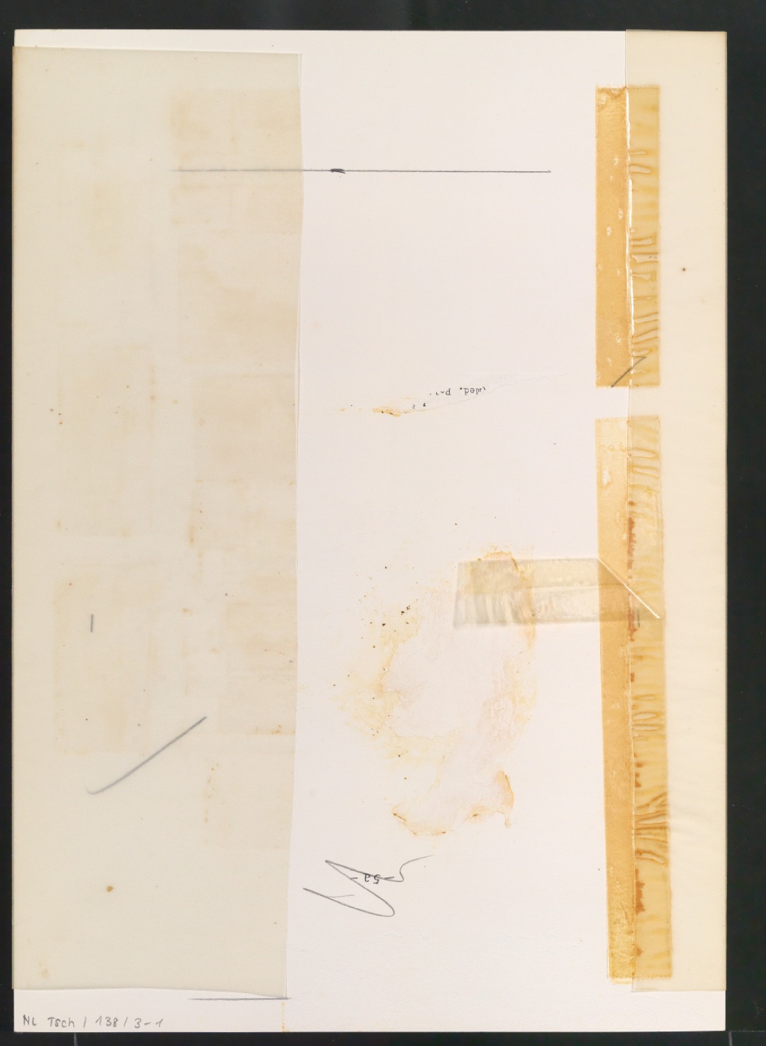 Entwurf und Probedrucke von Schmuckrahmen für Exlibris — Blatt 2
