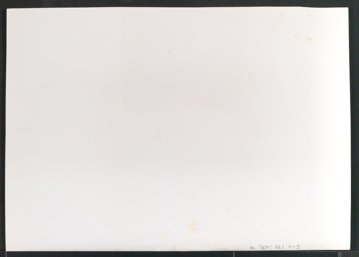 Klischeeabzug von Schriftzug für Schokoladenverpackung Fjordines Glacées — Blatt 2