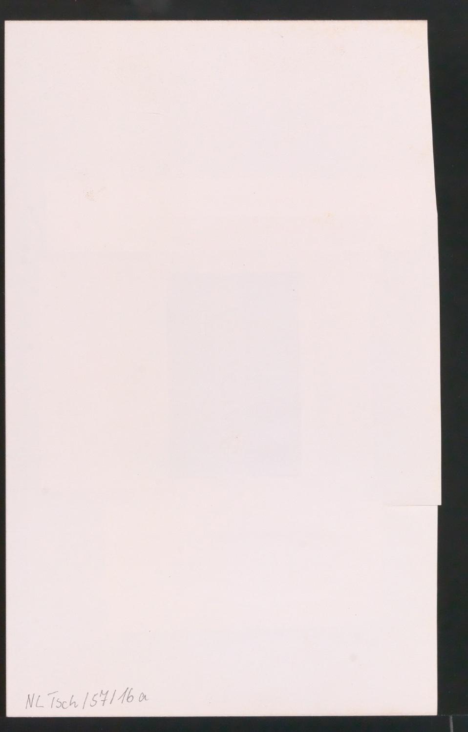 Entwurf und Klischeeabzug von Schriftzug für Schokoladenverpackung Fjordines Glacées — Blatt 2