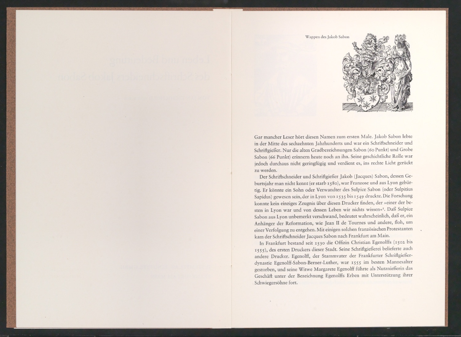 Leben und Bedeutung des Schriftschneiders Jakob Sabon — Blatt 4
