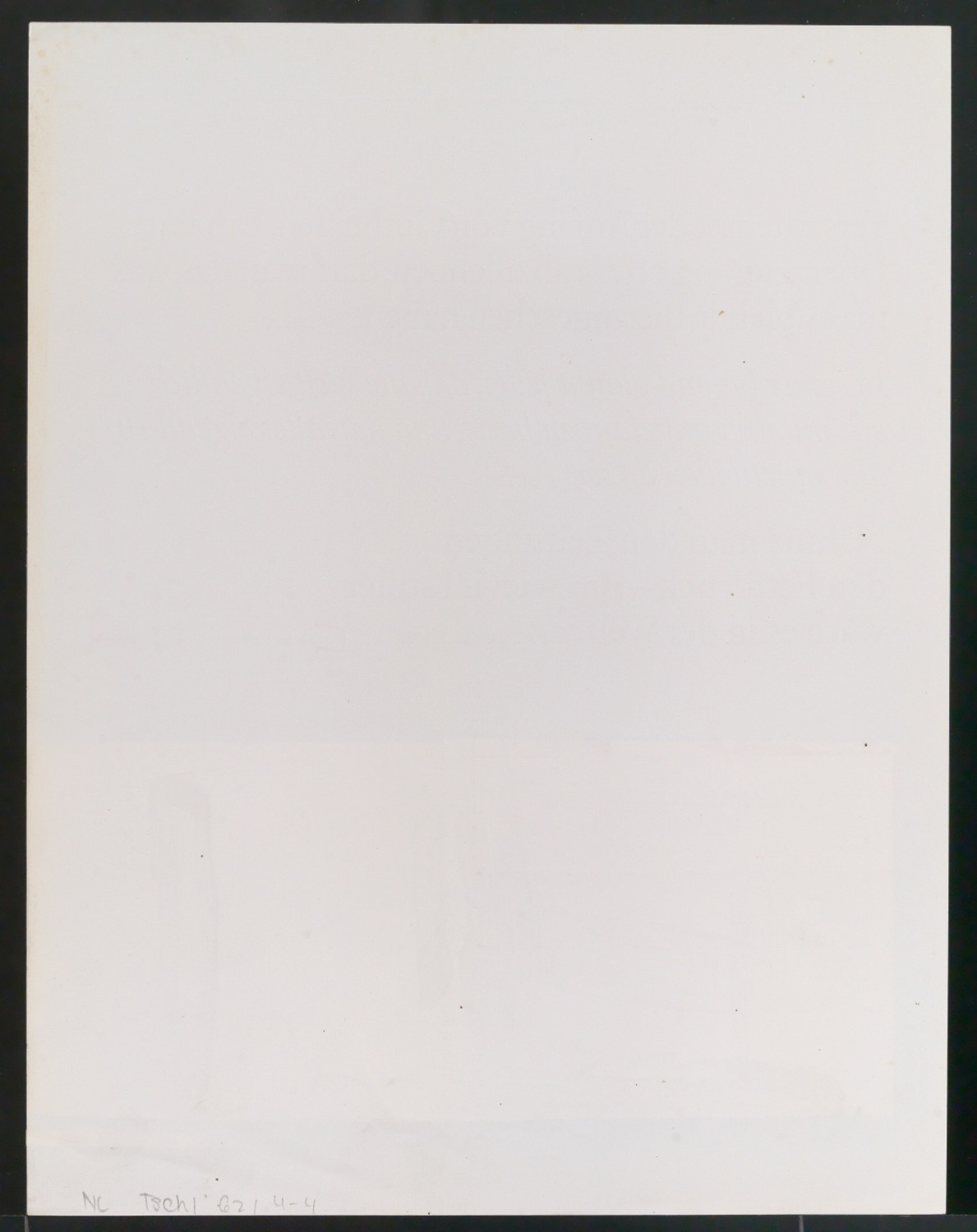 Korrekturfahne für eine Bibliographie von Jan Tschichold — Blatt 9