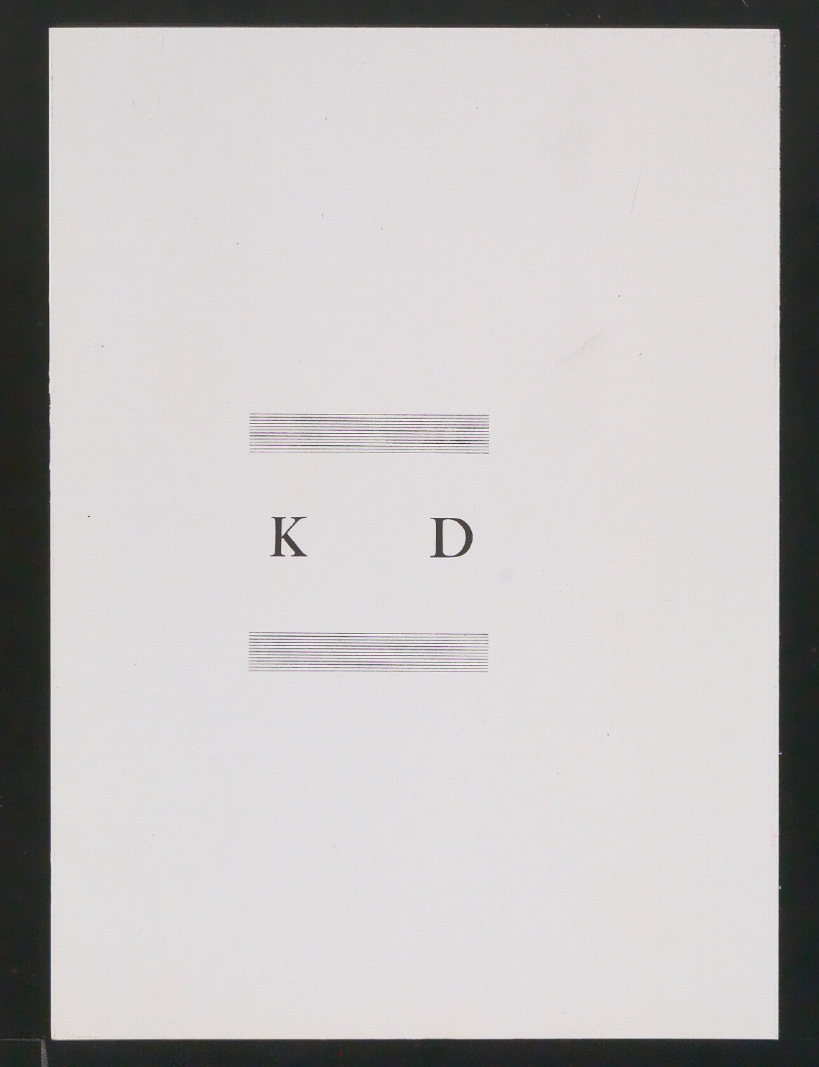 Korrekturfahne für eine Bibliographie von Jan Tschichold — Blatt 12