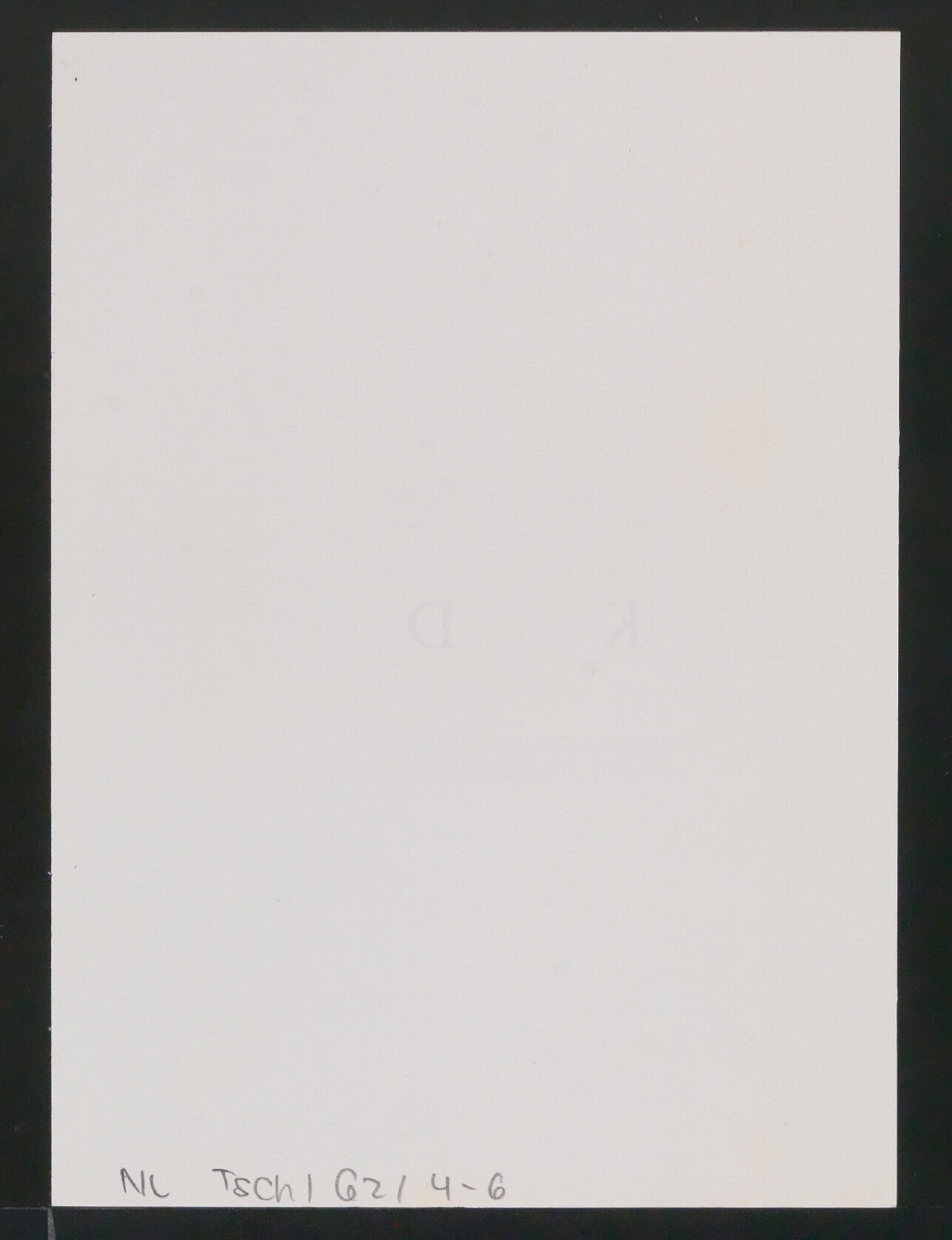 Korrekturfahne für eine Bibliographie von Jan Tschichold — Blatt 13