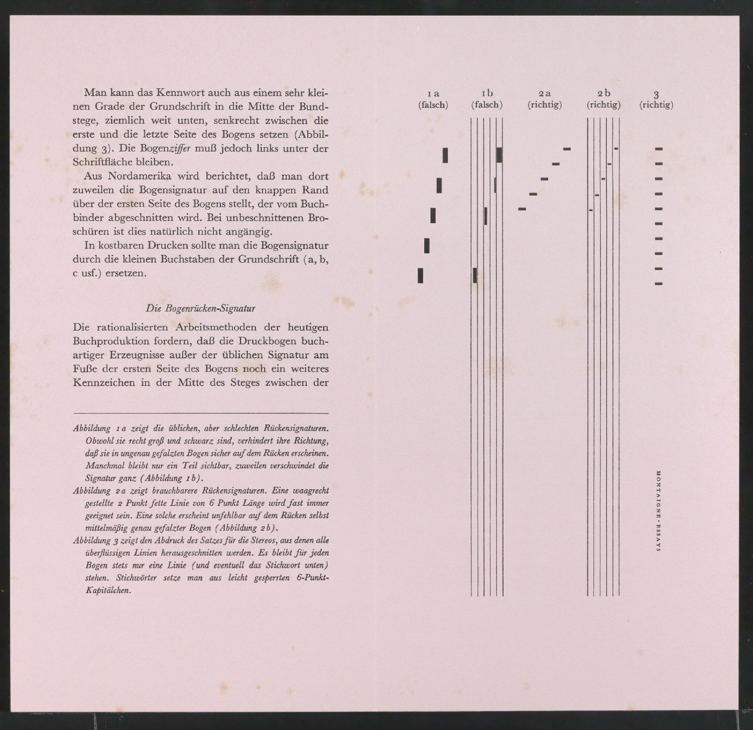 Bogensignaturen und Bogenrücken-Signaturen — Blatt 5