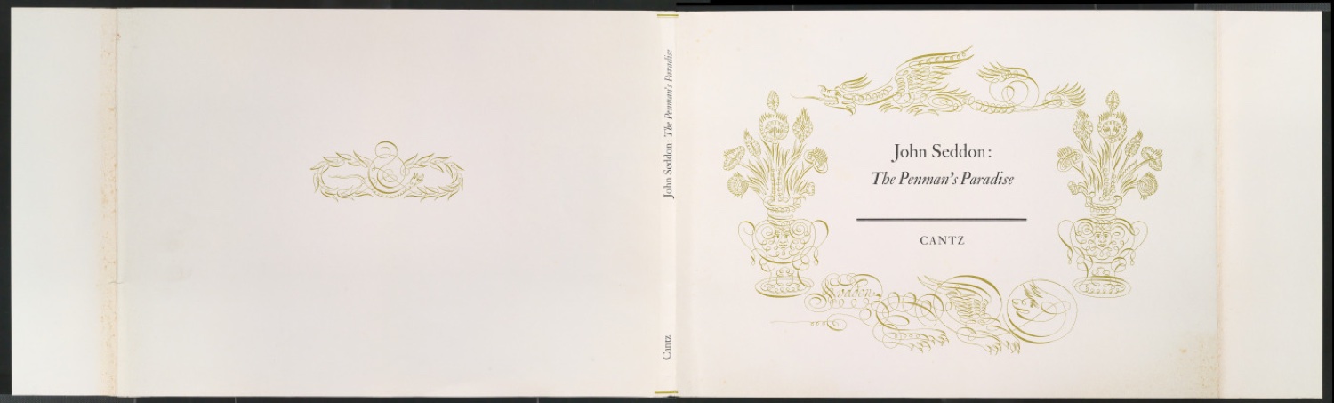 Probedruck für den Schutzumschlag von The Penman's Paradise — Blatt 1