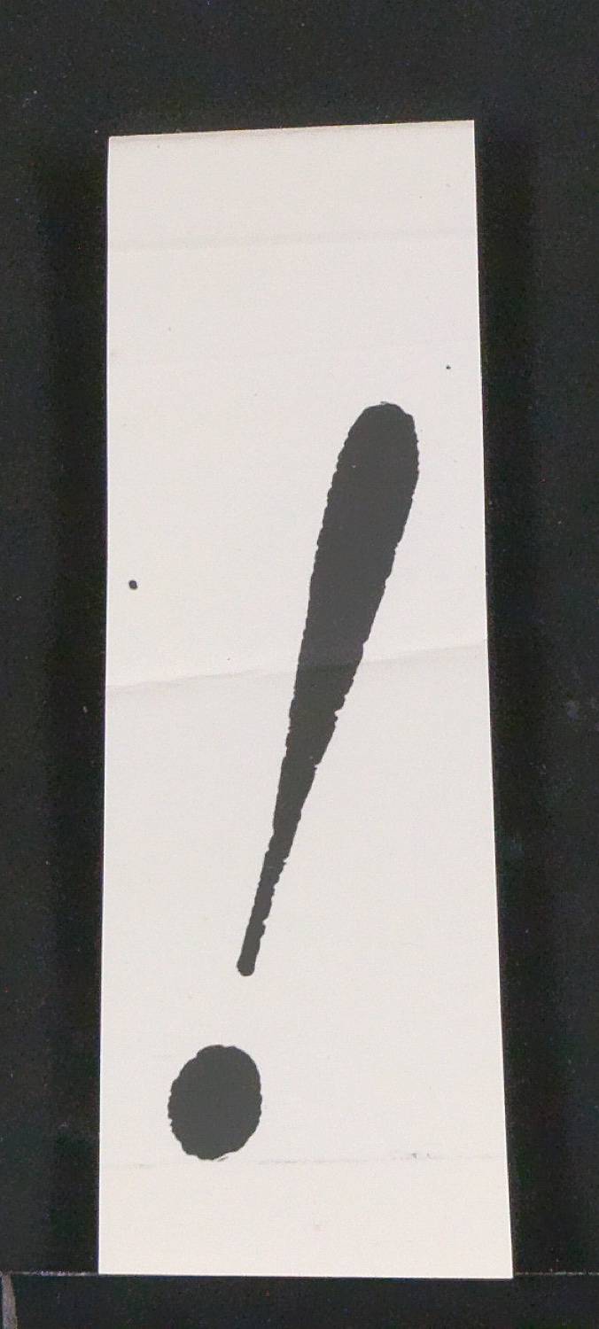 Fotokopien verschiedener Alphabete unter anderem der Garamond — Blatt 1