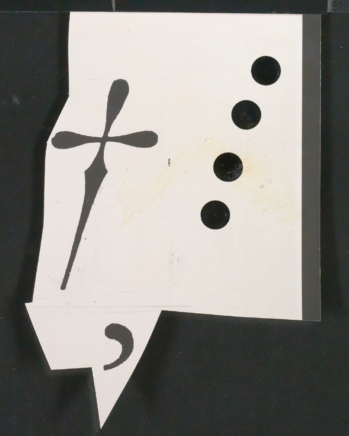Fotokopien verschiedener Alphabete unter anderem der Garamond — Blatt 19